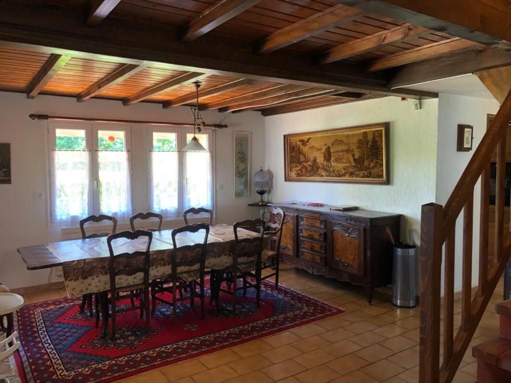 Maison/Gite Familial Dans Le Jura A 200M Du Lac Avec Piscine Privee Marigny  Экстерьер фото