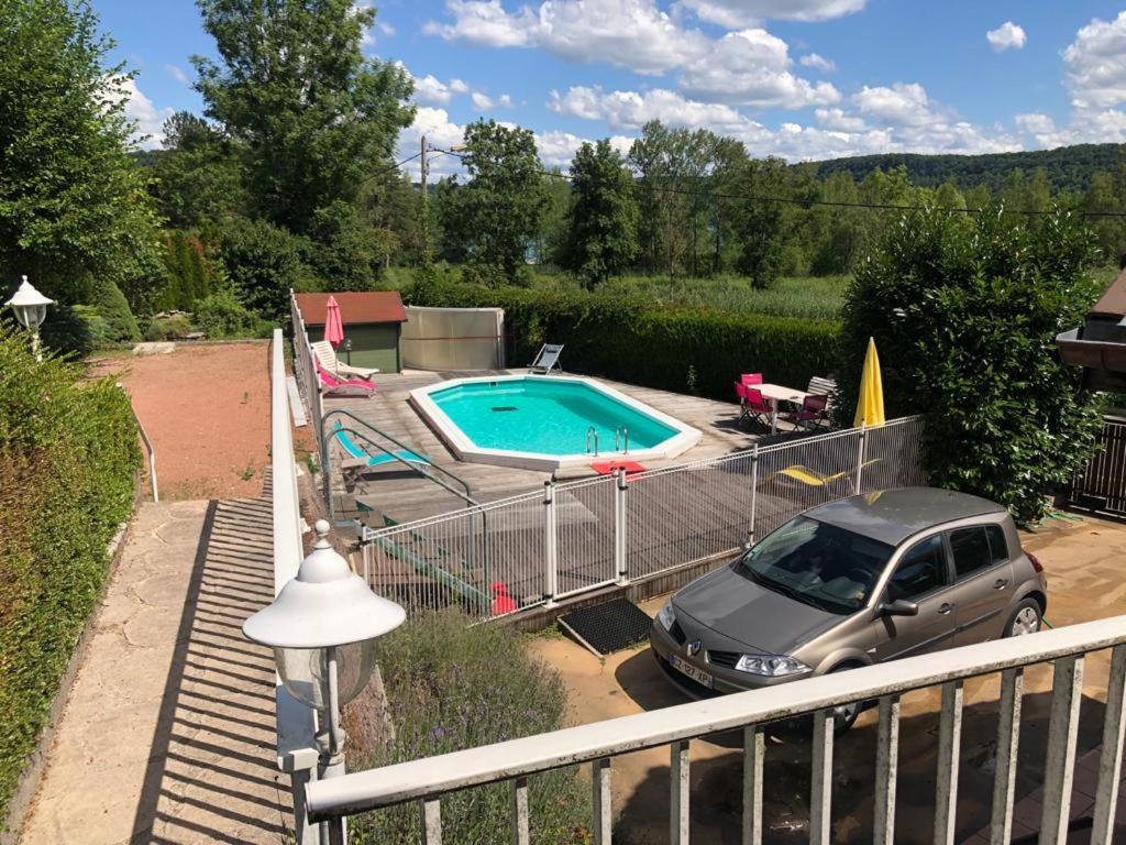 Maison/Gite Familial Dans Le Jura A 200M Du Lac Avec Piscine Privee Marigny  Экстерьер фото